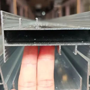 Architectural Powder Coated Aluminum Profiles for Windows and Doors 6063-T5 Extrusions
