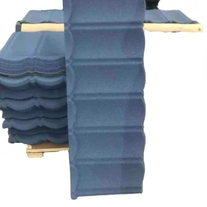 Asia Style Building Materials Stone Coated Metal Roof Tiles Aluminium Zinc Roofing Sheets Box Barge Cover