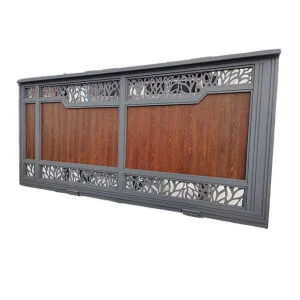 Automatic Electric Garden Fence Gate Single Metal Sliding Gate