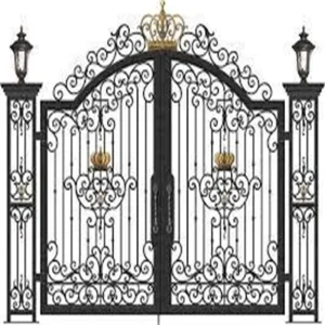 Automatic Exterior Lock Wrought Iron Gate Latch for Garden Fence Gate