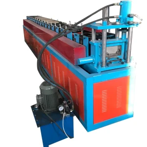 Automatic High Speed Machinery Building Material Galvanized Metal Slat Steel Roller Shutter Door Frame Cold Roll Forming Machine