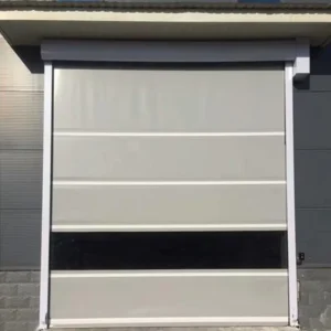 Automatic High Speed Rolling Shutter Door Aluminum Fast Windproof Feature for Outdoor Use