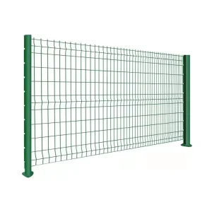 BC 1-1 3D Curvy Wire Mesh Fence White Panels Outdoor Eco-Friendly Powder-Coated/Galvanized