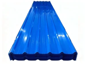 BG 28 PPGI Corrugated Zinc Roof Sheet UAE Tanzania Metal Tiles RAL Color Pre Painted Cut Size Service