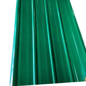 BGW 34 Corrugated Prepainted Color Roof Tiles PPGI Galvanized Z30 Corrugated Metal Roofing Sheet