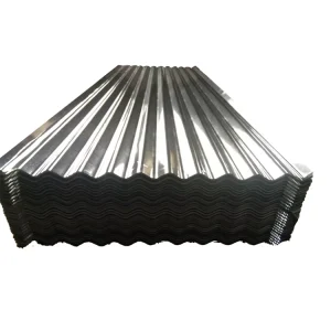 BIS Certified ASTM Zinc Aluminum Coated Corrugated Metal Roof Tiles Mid Hard Regular Spangle Custom Processing Services Cutting