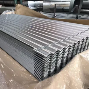 BWG 32 34 Corrugated Galvanized Iron Roofing Sheet Z60 DX51D Metal Roof Panel Mabati for Warehouse Shed Construction