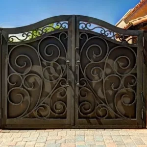 Backyard Metal Gate