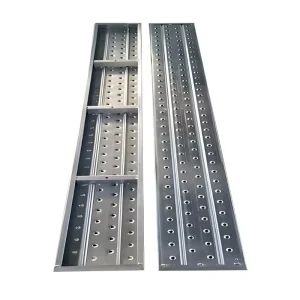 BaiFeng Marine Steel Springboard Hot Dip Galvanized Construction Scaffolding Board Stair Tread Anti Slip Walkway Board 250kg