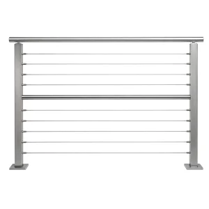 Balustrade & Handrail Cable Railing System for Balcony and Stair Safety