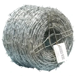 Barbed Wire for Pigs Barbed Wire Roll Galvanized 12 Gauge Barbed Wire Fence