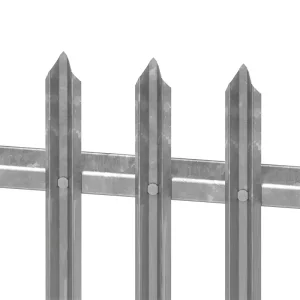 Barrier Fencing Angle Steel Guard Bar Steel Palisade Fence Panel Metal Angle Bar Steel Fence Picket Security Fence