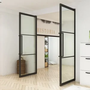 Bespoke Steel Double Pivot Internal Door