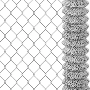Best selling Galvanised Chain Link Fencing for Outdoor Safety and Anti climb protection 60mmsmall Hole diamond Mesh Fencing