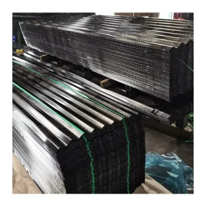 Black Aluzinc Maroon Camouflage Welding & Bending Panel Roof Corrugated Metal Steel Roofing Sheets for Slab