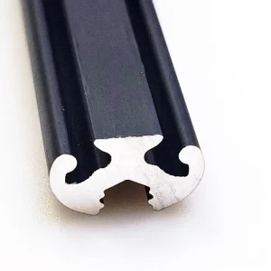 Black Anodized 6061 6063 T5 T6 Customized Industrial Aluminium Profiles Various Size Extruded Aluminum Profile