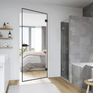 Black Edition Revolving Loft Glass Door