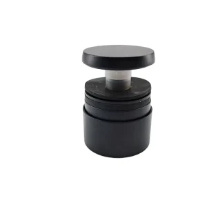 Black Finish Glass Standoff