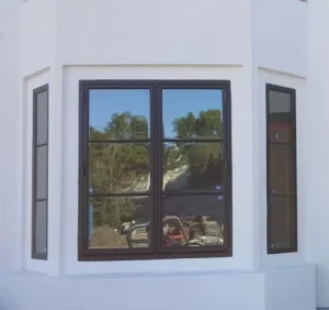 Black Steel Glass Casement Window with Low-E Glass
