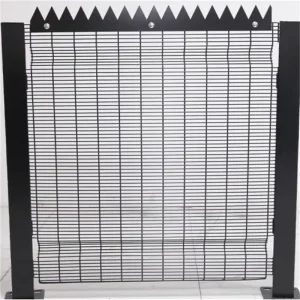 Border Wall 358 Security Fence Anti-Climb Welded Mesh 76.2×12.7mm Prison Grade 358 Fence Factory Direct