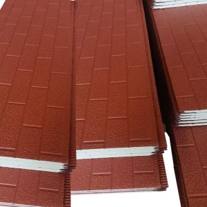 Brick Style Pu Sandwich Panel Exterior Metal Wall Panels Steel Board