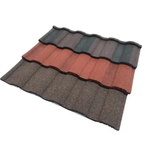 Building Construction Materials for House Roof Color Stone Coated Metal Roof Tiles Milano Tile