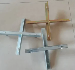 Building Formwork Panel Accessories Fixed Crosses Carbon Steel High Strength Reusable