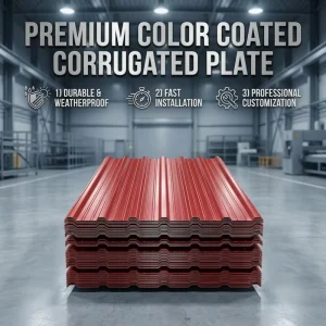Building Material Prepainted Color Roof Tiles Galvanized Corrugated Metal Roofing Sheet
