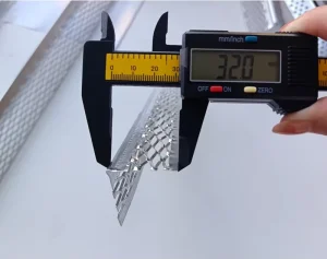 Building Materials 32x32mm Corner Beads Aluminium Metal Corner Bead Galvanized Expanded Metal Angle Bead Corner Beads for Stucco