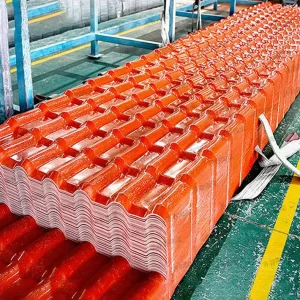 Building Materials Anti UV ASA PVC UPVC Synthetic Resin Roof Tiles Corrugated Roofing Sheet For Outdoor House Villa