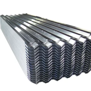 Building Materials BG 34 BG 28 30G Zinc Coating Corrugated Sheet Metal GI Galvanized Roofing Sheet