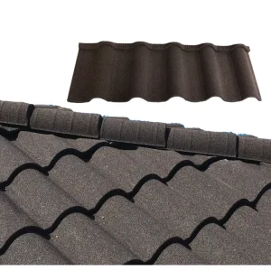 Building Materials Corrugated High Arch Colorful Golan Tiles Stone Coated Metal Roofing Heat Resistant Fireproof Durable