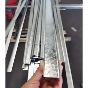 Building Materials Galvanised Iron Main Channel Metal Profile C Channel