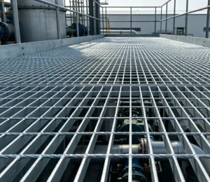 Building Materials Metal Floor Grating Galvanized Metal Frame Grating for Ditch Cover
