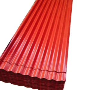 Building Materials PPGI Corrugated Galvanized Iron Zinc Metal Roof Sheet Panels