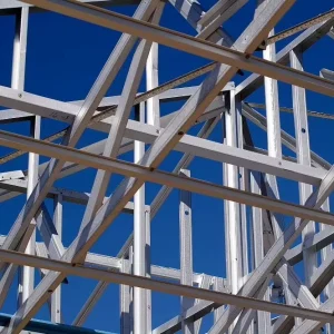 Building Metal Steel Structure ISO9001 Certified Customized Color Size Versatile for Construction Industrial Framing