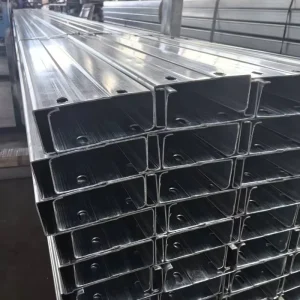 C Section Steel Zinc Coated Corrosion Resistant Fire Resistant C Channel Steel Profile for Construction