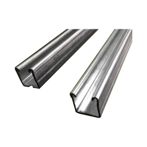 C Shape Solid Stainless Steel Channel for Solar Mounting System Slotted Cutting Bending Welding Processing Services