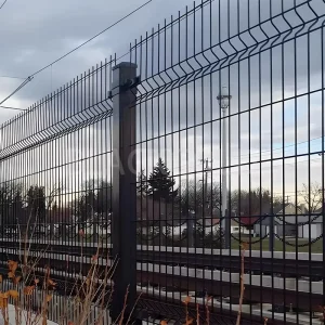 CE Approved Galvanized Residential Security BRC Fence for Garden Boundaries