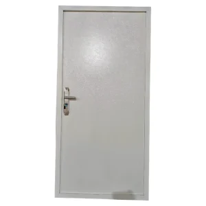 CE Certified Heavy Duty Galvanized Steel Security Door for Shipping Container Modern Exterior Warehouse Use Finished Surface
