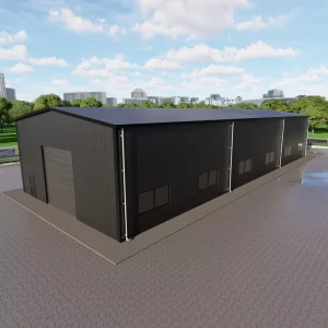 CE EN 1090 Light Metal Commercial Steel Structure Building Systems Prefabricated for Commercial Warehouses and Steel Workshops