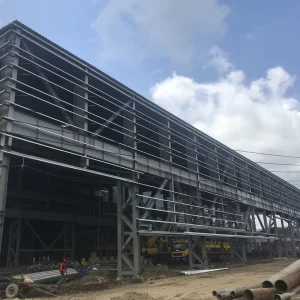 CE EN 1090 Light Metal Commercial Steel Structure Building Systems Prefabricated for Commercial Warehouses and Steel Workshops