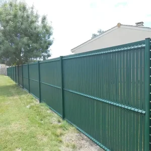 CE ISO Factory PVC-Coated 3D Bending Privacy Fence for Estate Residential Boundaries Powder-Coated 3D Curved Privacy Fence