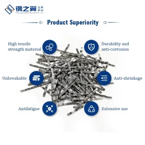 CE ISO Impact Resistant Crimped Milled Steel Fiber for Bridge Engineering