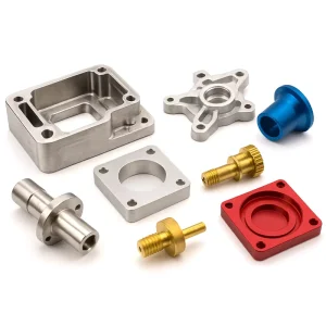 CNC Machined Custom Brass Metal Accessories with Precision Turning & Milling for Automotive Electronics Industrial Equipment