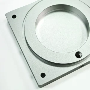 CNC Precision Machinery Parts Camera Accessory Silver Anodized High-Accuracy Component Metal Machining Parts