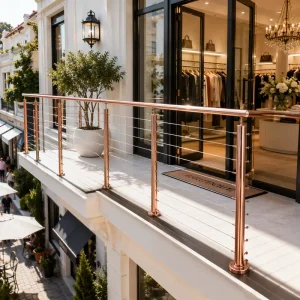 Cable Railing Quick Assembly Balustrade & Handrail for DIY Projects China Factory