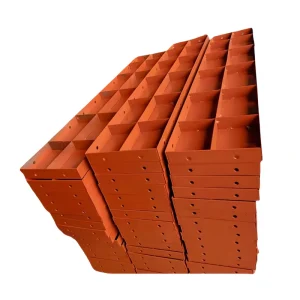 Cast in place Steel Wall Formwork High Flatness Concrete Panel for Retaining Wall Construction Architecture Steel Mold