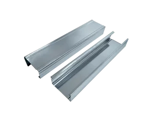 Cement Board Accessories Galvanized Steel Brackets Metal Screws Rails Omega C U Rough edged Channels Light Steel Keels