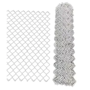 Chain Link Fence Punched Woven Football Lawn Protecting Playground Fencing Security Diamond Chain Link Fence
